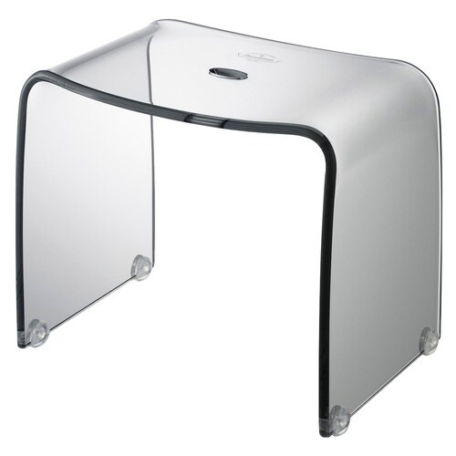 バスチェア L 30cm クリアグレー