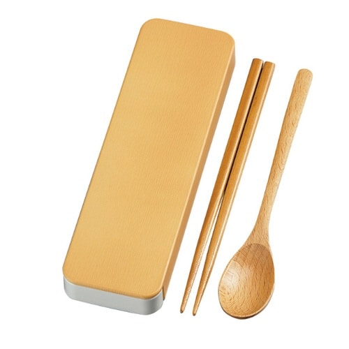 コンビセット 18cm 箸 スプーン ベージュ