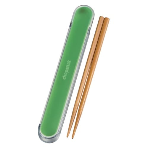 箸箱セット スライド箸箱セット グリーン