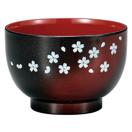 汁椀 360ml 茜桜 HAKOYA 青