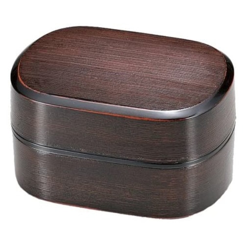 お弁当箱 2段 630ml 大和 千筋弁当 小判