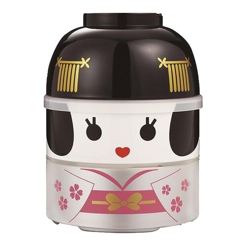 お弁当箱 2段 お椀付き こけし弁当 舞姫
