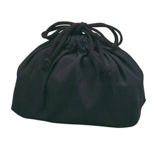 お弁当袋 ランチ巾着 巾着袋細長メンズ用 ブラック