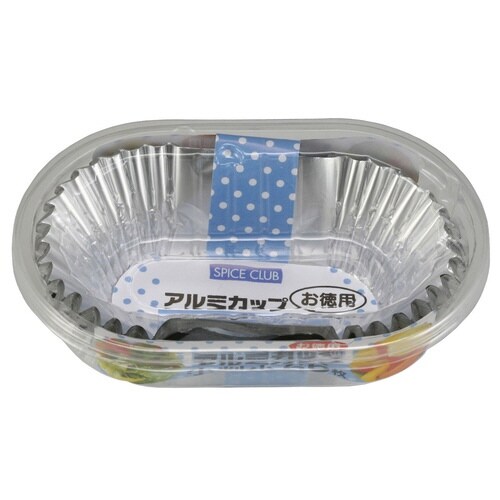アルミカップ 小判型 66枚入り