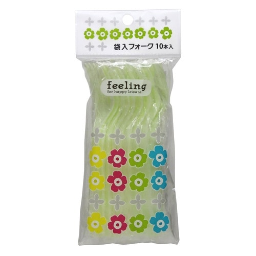 使い捨てフォーク フィーリング袋入りフォーク