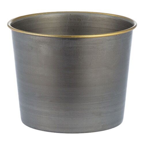 プランター MC円錐ポット グレーゴールド