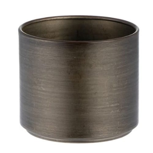 プランター MC円柱ベース ダークブラック