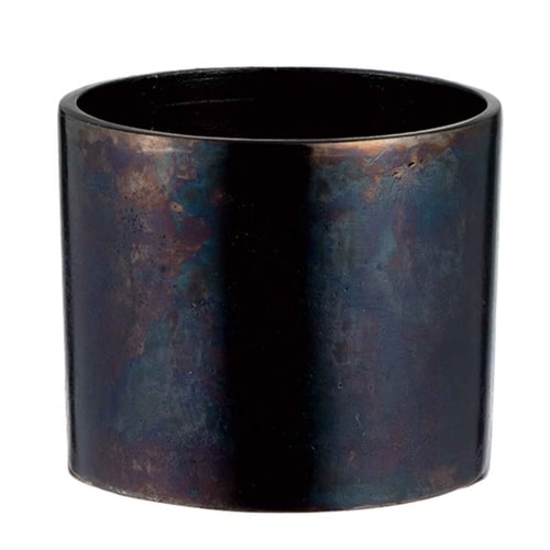 植木鉢 AMシリンダーポット 3.5号 ブラック