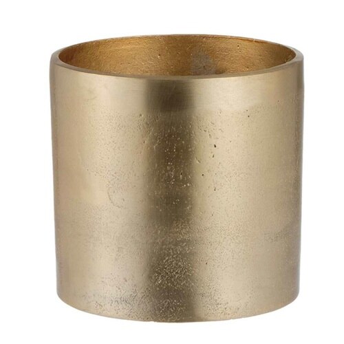 植木鉢 AMシリンダーポット 4号 ゴールド