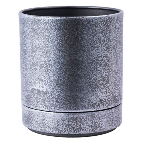 植木鉢 シルバーブラック