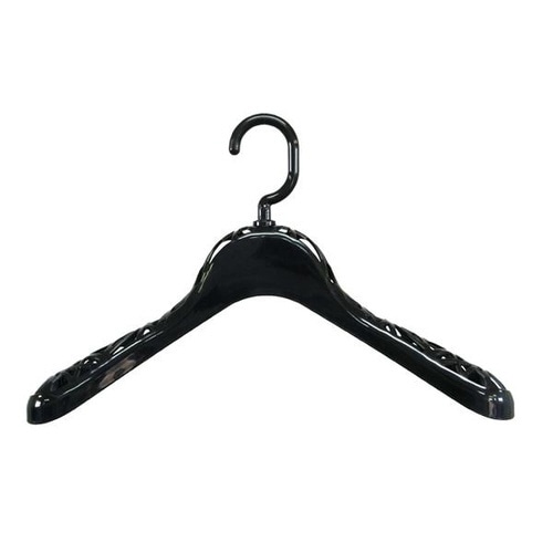 ハンガー ウォッシャブルスーツ用ハンガー ブラック