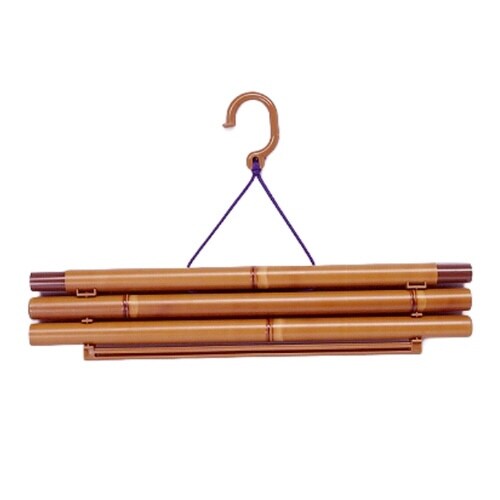 ハンガー 雅の舞 着物用 竹柄 帯掛け付き