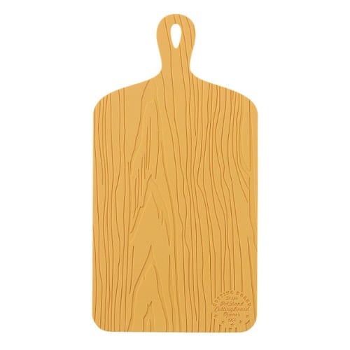 鍋敷き シリコン カッティングボード型 ブラウン