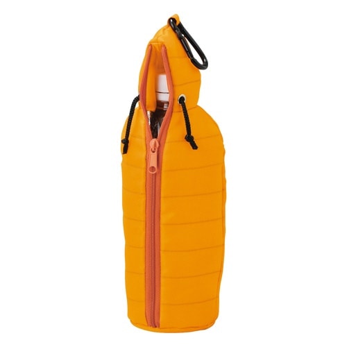 ボトルカバー ペットボトル 500ml オレンジ