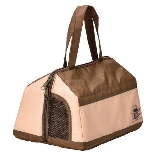 保冷バッグ 保温バッグ テント ブラウン