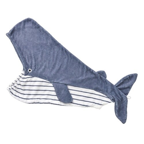 バスタオル フィッシュタオル 巻きタオル クジラ