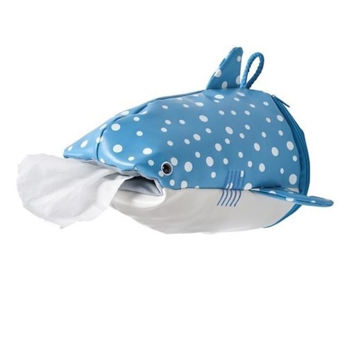 ティッシュケース ジンベイザメ トイレットペーパー