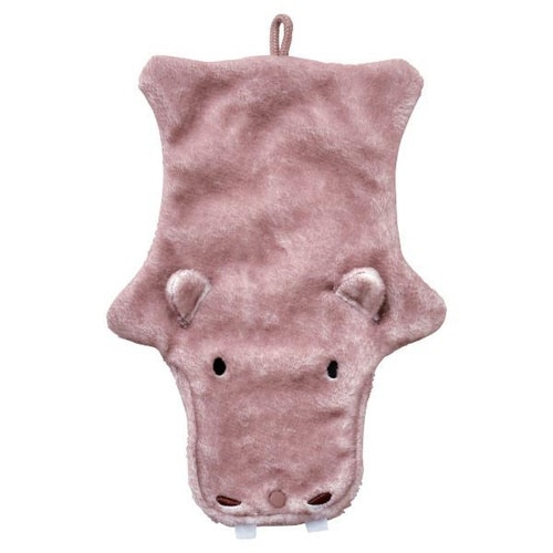 ハンドタオル カバ タオル アニマルタオル カバ