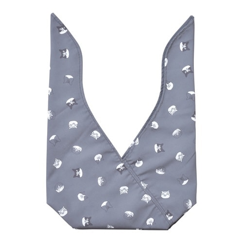 弁当袋 あづま袋 キャット ランチバッグ グレー