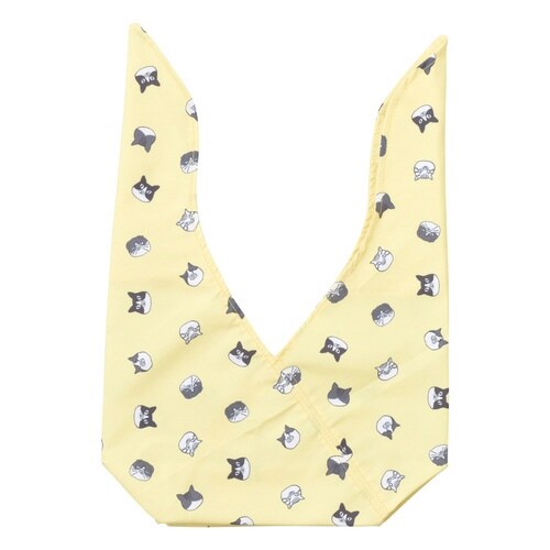 弁当袋 あづま袋 キャット ランチバッグ イエロー