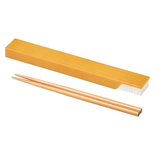 箸箱セット 抗菌 箸 箸箱 WAPPA クルミ