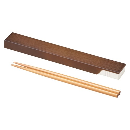 箸箱セット 抗菌 箸 箸箱 WAPPA あずき
