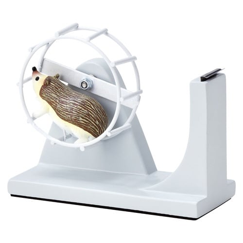 テープディスペンサー 小動物 ハリネズミ