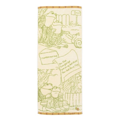 フェイスタオル がまくんとかえるくん