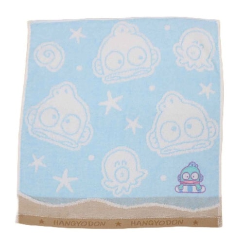 ハンドタオル ハンギョドン 34×35cm マリン