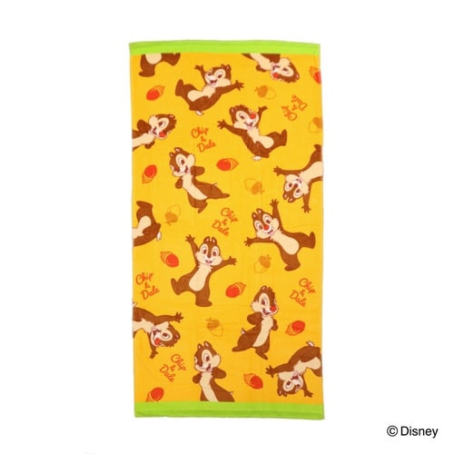 バスタオル スリム フィアレス チップ&デール