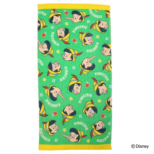 バスタオル フィアレス ピノキオ 60×120cm