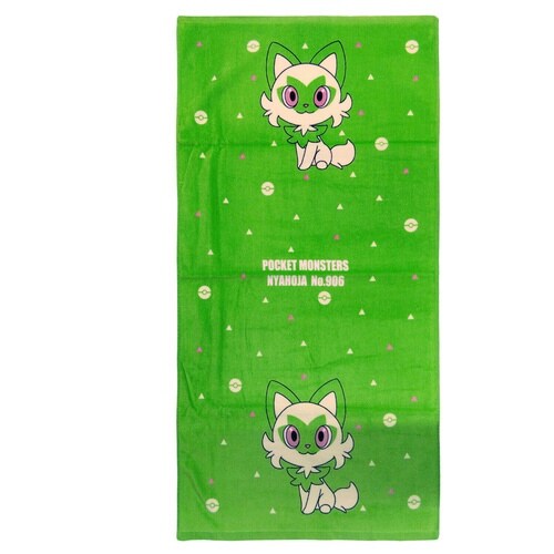 バスタオル ポケモン 60×120cm ニャオハ