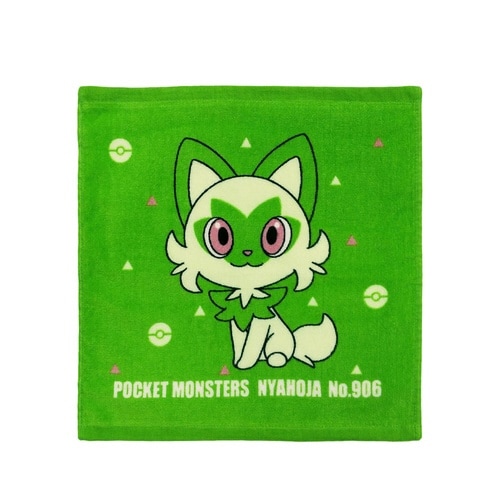 ハンドタオル ポケモン 34×35cm ニャオハ