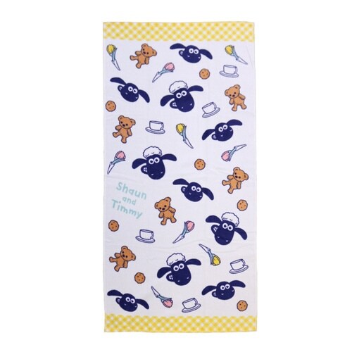 バスタオル スリム ひつじのショーン