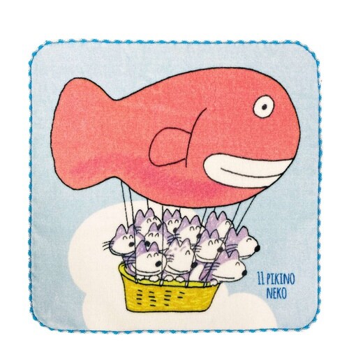ミニタオル 25×25cm 11ぴきのねこ