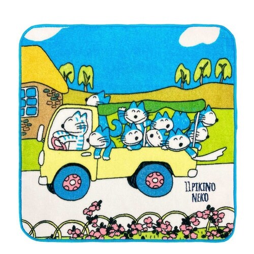 ミニタオル 25×25cm 11ぴきのねこ