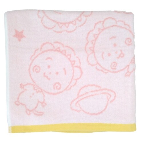 バスタオル 絵本 キャラクター 無撚糸 コジコジ