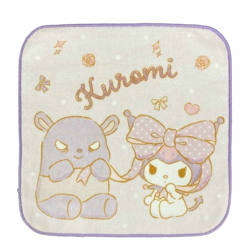 タオル サンリオ ビッグリボン ミニタオル クロミ