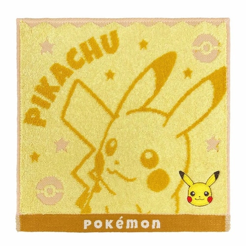 タオル ポケモン ミニタオル ピカチュウ