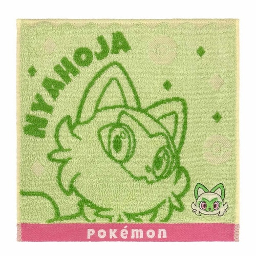 タオル ポケモン ミニタオル ニャオハ