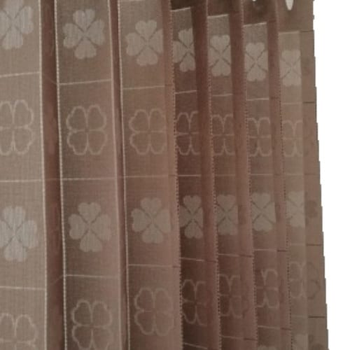 間仕切り カーテン 100×220cm ブラウン