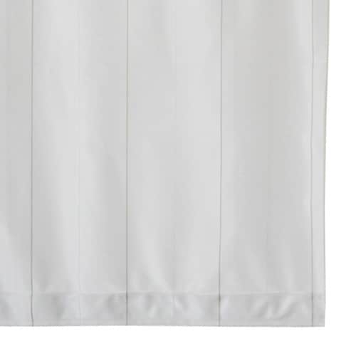 レースカーテン 小窓 UVカット ストライプ