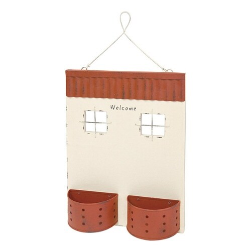 プランター 壁掛け レッド