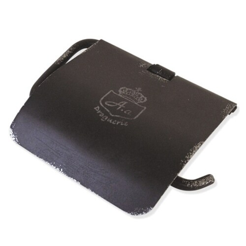 トイレットペーパーホルダー ブラック