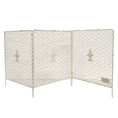 ガーデニング フェンス スチール アイアン 3つ折