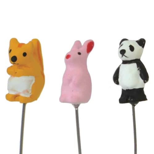 ガーデンピック ミニピック リス ウサギ パンダ