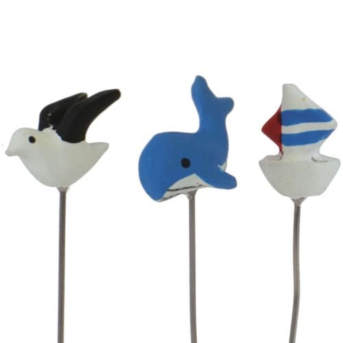 ガーデンピック ミニピック カモメ クジラ ヨット