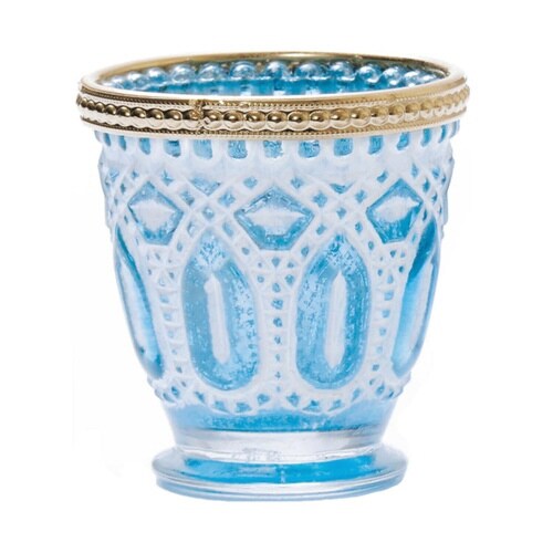 ガラスホルダー ハンプティ ビジュー ブルー