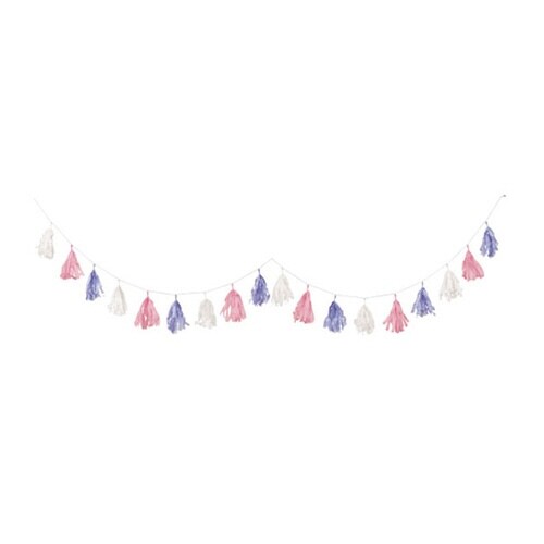 ガーランド タッセル タッセルガーランド ピンク