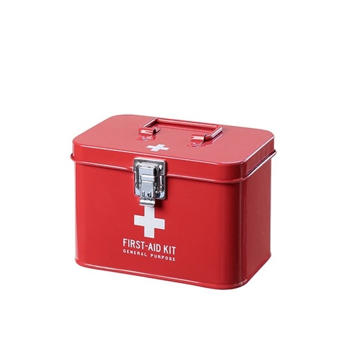 救急箱 収納ボックス Sサイズ 薬 レッド
